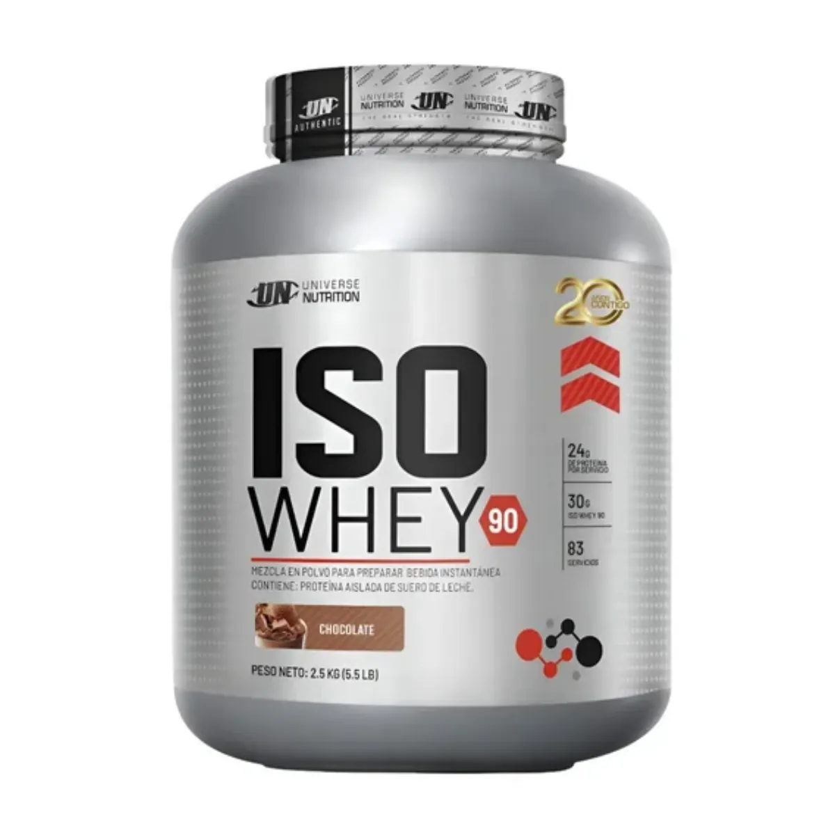 Iso Whey 90 UN 2.5 KG