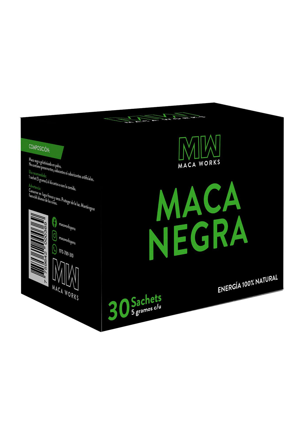 Maca Negra Maca Works 30 SACHETS