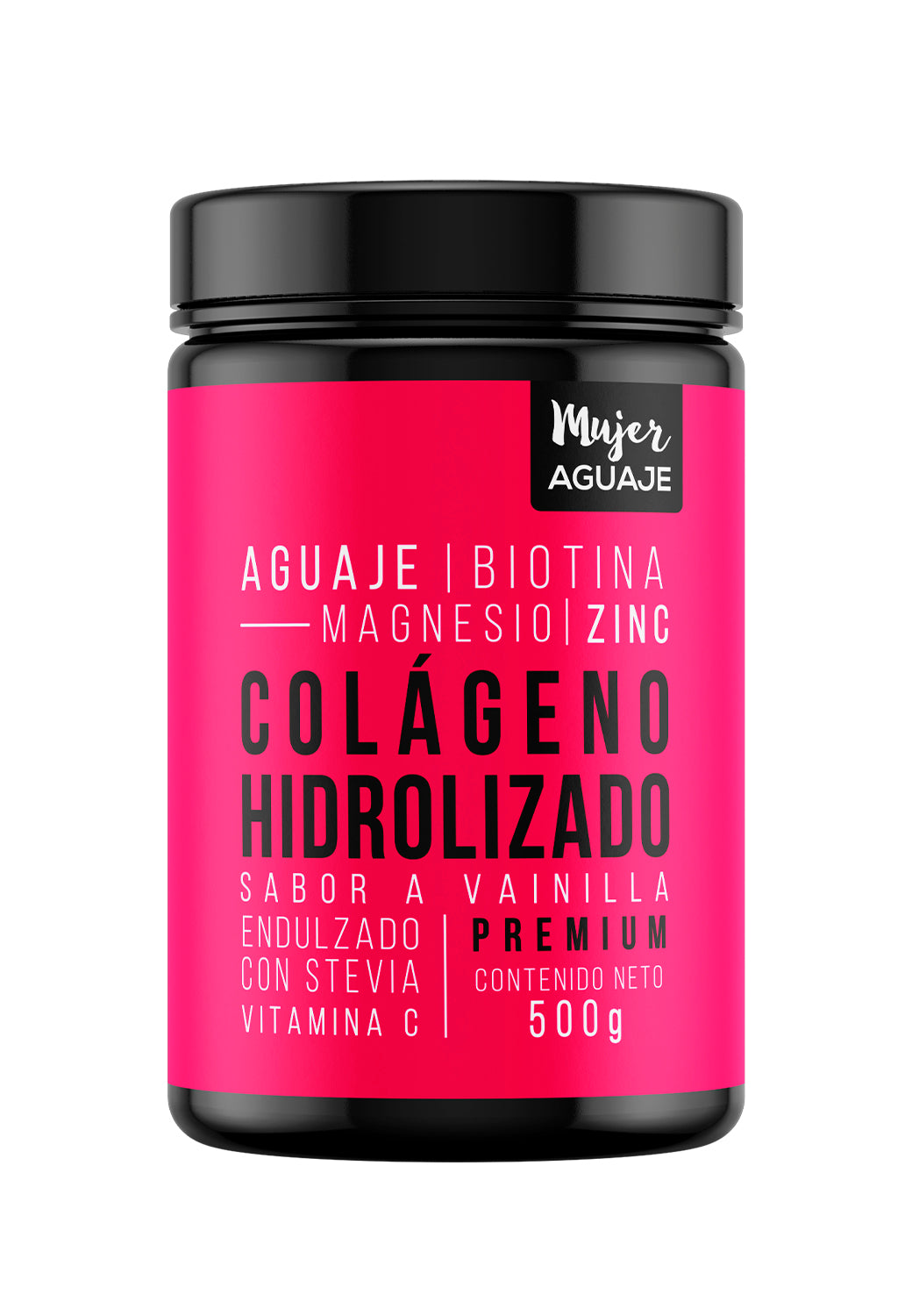 Colágeno Hidrolizado sabor Vainilla Mujer Aguaje 500 GR
