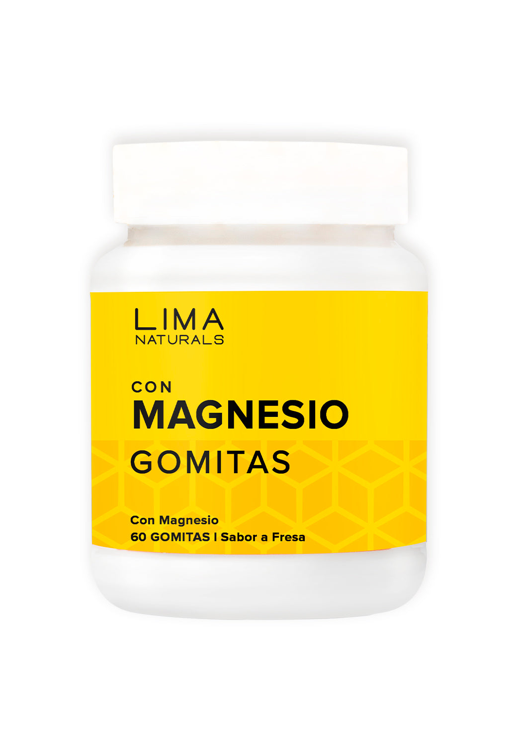 Magnesio Gomitas Lima Naturals 60 GOMITAS